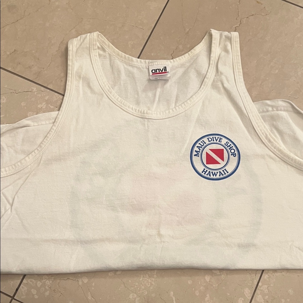Anvil White Maui Dive Shop Hawaii Tank